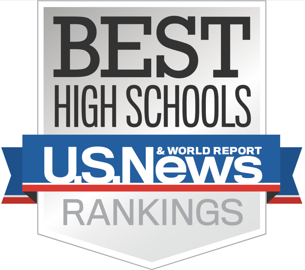 U.S. News & World Report Best High Schools Rankings logo. 